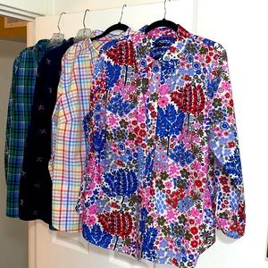 Talbots Woman Button-Up Blouses, $15 each/$49 for the bundle